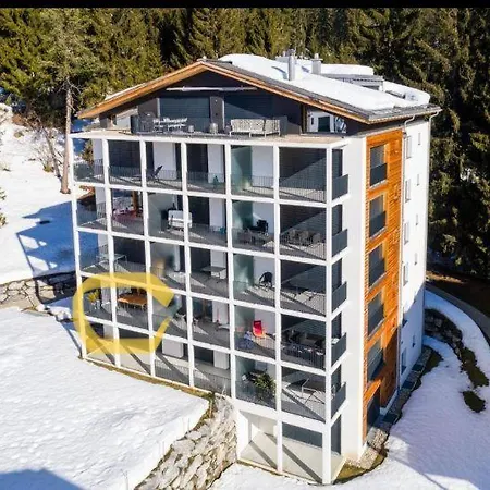 Moderne Nahe Bergbahnen Lägenhet Laax