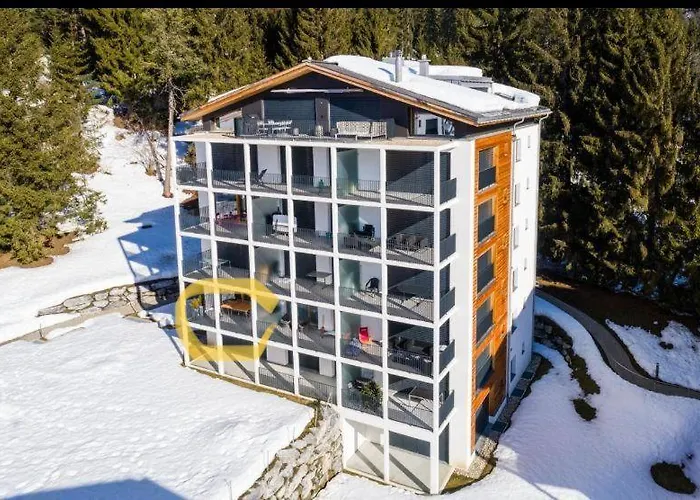 Moderne Nahe Bergbahnen Apartamento Laax